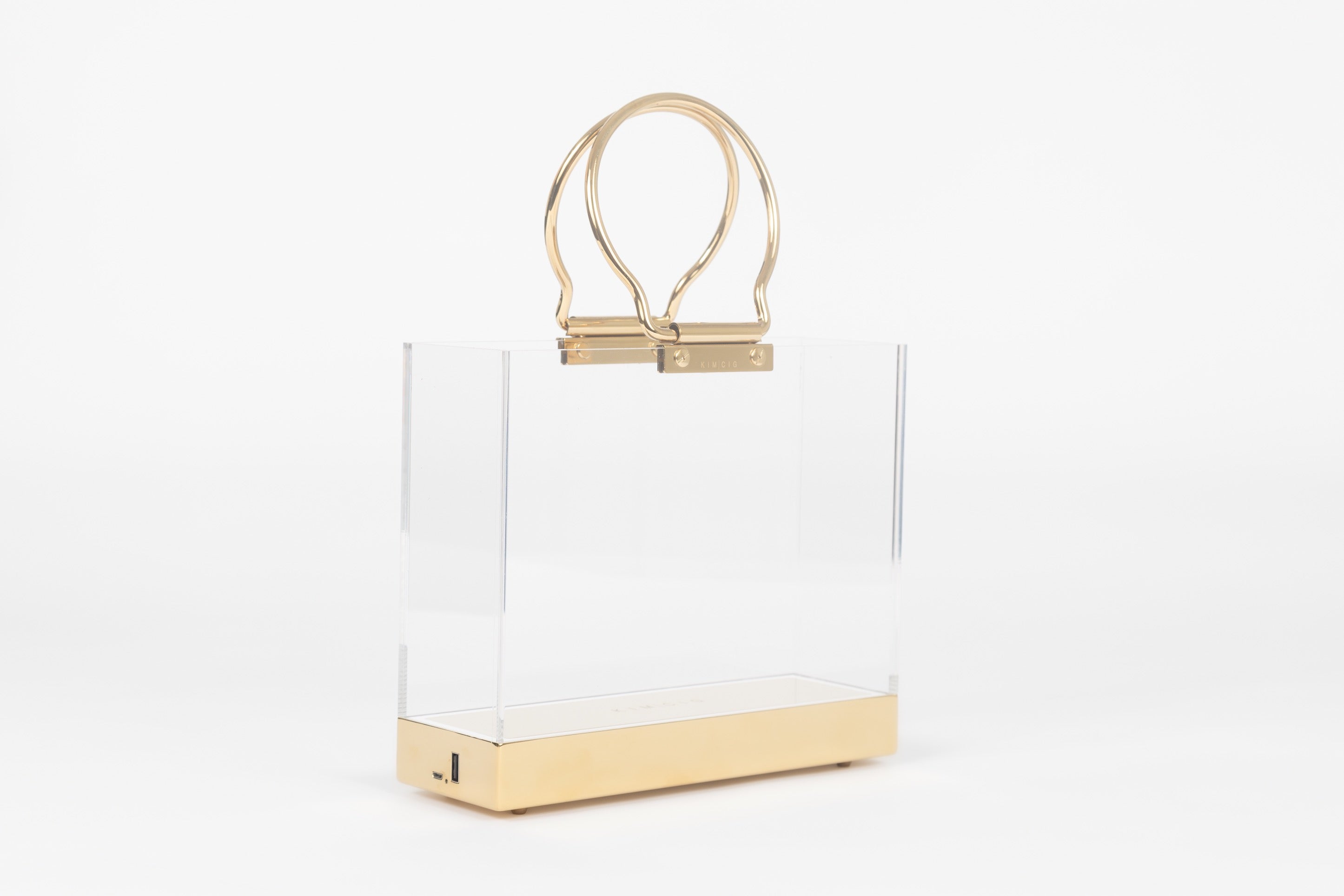 CLASSIC TOTE in Crystal/Gold